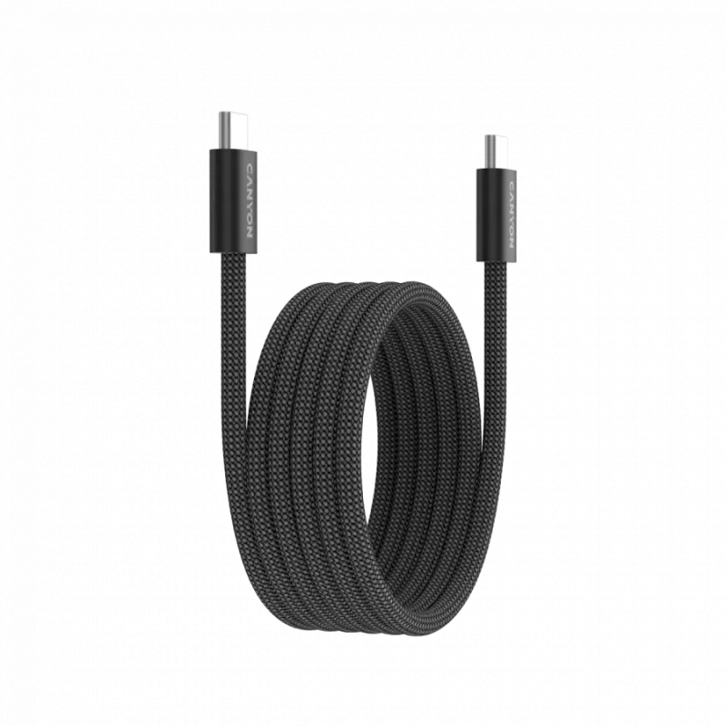 CANYON kaabel OnWire 60MG C-C 60W Magnet Punutud 1m Must