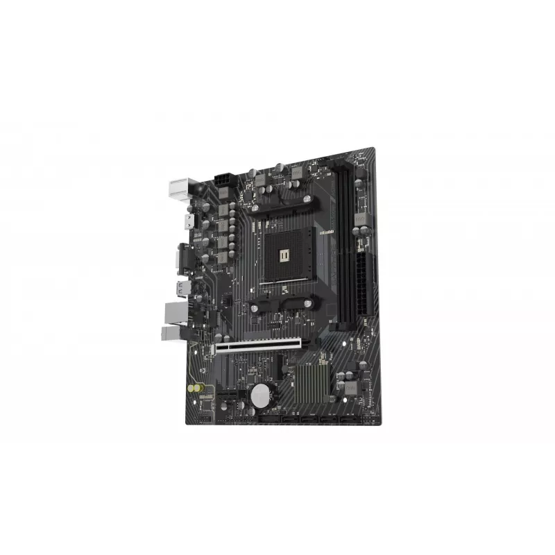 Micro ATX emaplaat Sapphire A520M-E pesale AM4, AMD A520 kiibistik, 2x DDR4 DIMM, max 64 GB, PCIe 3.0 x16/x1, SATA III, Gigabit LAN