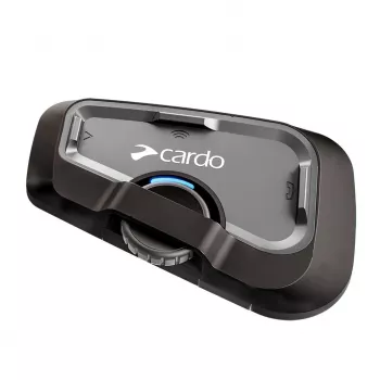 Mootorratta intercom Cardo FRC4X003 — 4 kanalit, ulatus 1200 m, kõneaeg 13 h, must