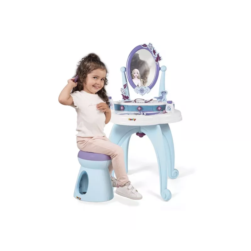 Smoby Frozen 2-in-1 juuksurilaud sinine lilla 3-6 aastat