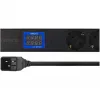 Toitejaotusseade PowerWalker 10133010 PDU 1U must, F-tüüpi pistikupesad, C20-sisend, 16 A, 3500 W, 2 m kaabel