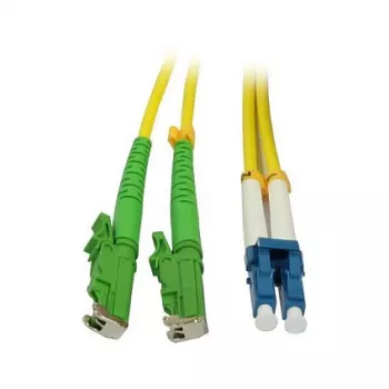 LWL-2-Fiber-Patchk. 15mtr.LSH(E2000APC)-LC - 9/125um - OS2 - G657A2 - AD=3mm - Synergy 21 -