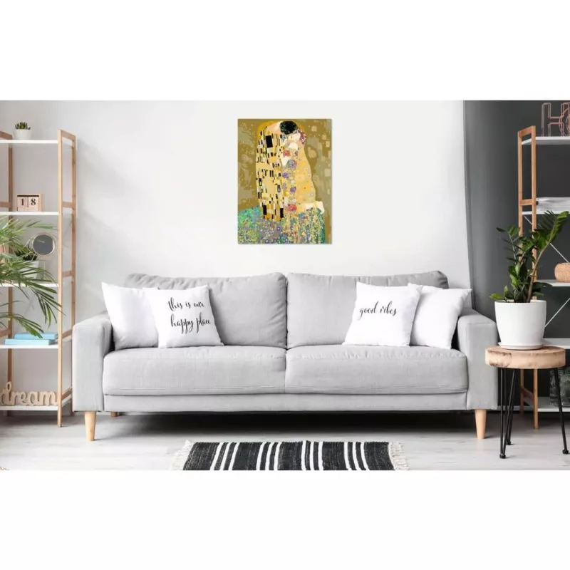 Ravensburger CreArt ART Collection maalimiskomplekt — Suudlus (Klimt) 23916, numbrimaali lõuendikomplekt