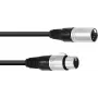 XLR-ühenduskaabel Omnitronic 30220768 — 1×5-kontaktiline XLR-isane 1×5-kontaktilisele XLR-emasele, 3 m