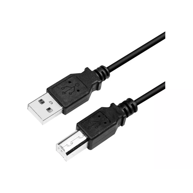 USB kaabel LogiLink CU0007B USB 2.0 2 m USB A USB B Must