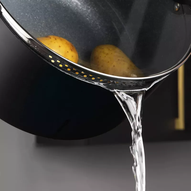 Kööginõude komplekt Russell Hobbs RH01840EU7 — 4-osaline virnastatav metallik marmor