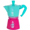 Moka pot Bialetti 0005393 Aluminium Blue Pink
