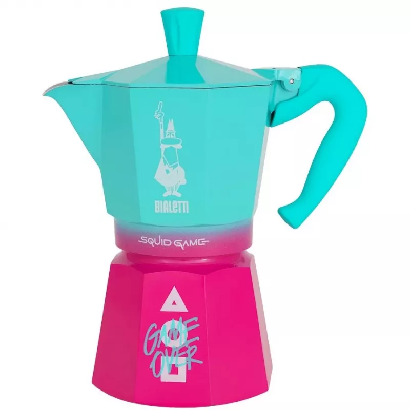 Moka pot Bialetti 0005393 Aluminium Blue Pink