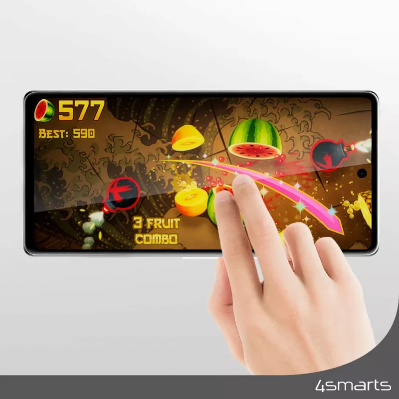 4smarts Second Glass Clear Samsung Galaxy A55 jaoks