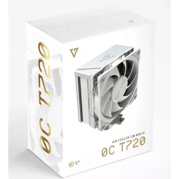 MODECOM Volcano 0C T720 protsessori õhkjahuti 12 cm Valge