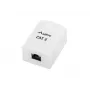 Pistikupesakarp RJ-45 valge Lanberg OS6-0001-W