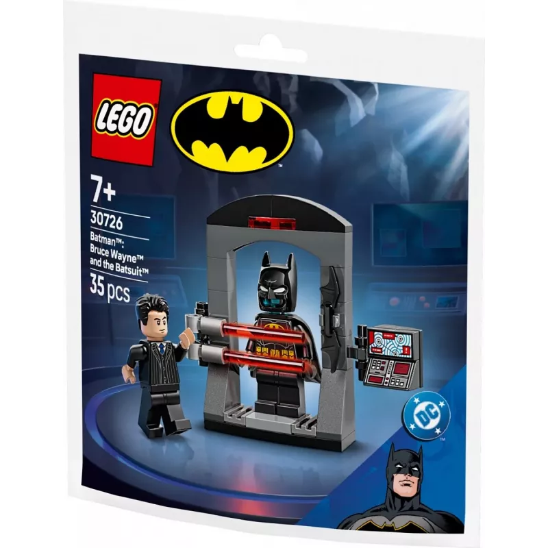 Bricks Super Heroes 30726 Batman: Bruce Wayne ja Batsuit