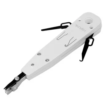 Kaablikrimper LOGILINK WZ0001A RJ45/RJ11 jaoks, sisseehitatud lõikur ja eemaldaja, valge