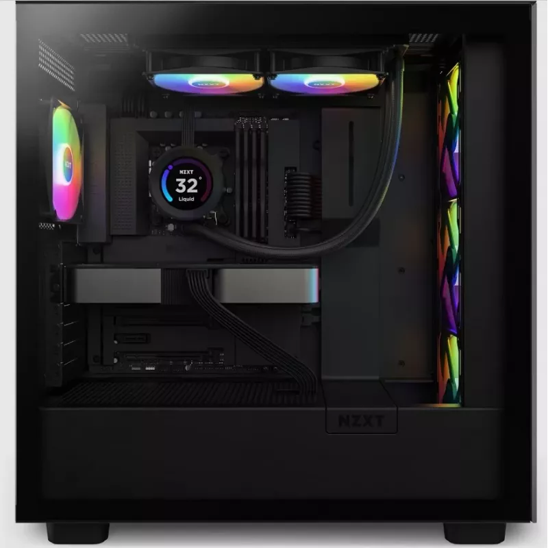 Universaalne vedelikjahuti NZXT Kraken Elite 240 RGB 12 cm must