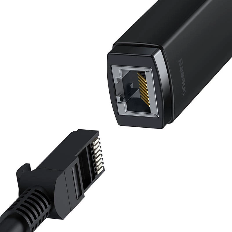 võrguadapter Baseus Lite Series USB-C to RJ45 (must)