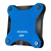 Väline SSD ADATA SD620 512 GB, USB 3.2 Gen 2 Micro-USB B, sinine, silikoonkest, põrutuskindel