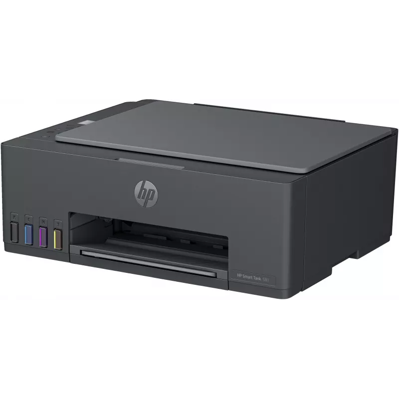 Mitmeotstarbeline printer HP Smart Tank 581 termoinkjet värv — A4, Wi‑Fi, Dupleks (käsitsi), 4 kassetti, 4800x1200 DPI