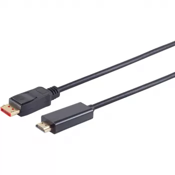 Video kaabliadapter S/CONN 10-71075 10 m DisplayPort HDMI Type A Must