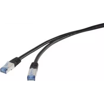 Renkforce RF-4673688 võrgukaabel must 2 m Cat6a S/FTP (S-STP) (RF-4673688)