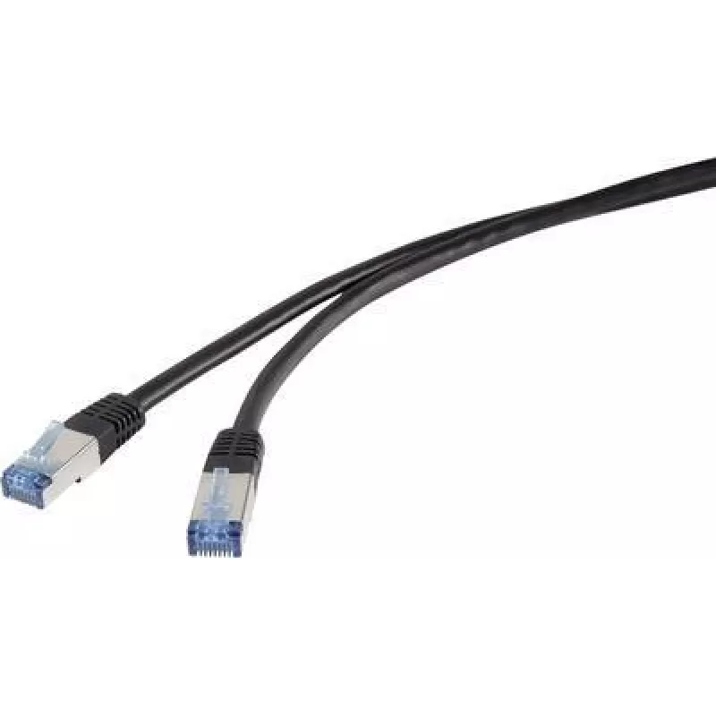 Renkforce RF-4673688 võrgukaabel must 2 m Cat6a S/FTP (S-STP) (RF-4673688)