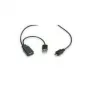 ROLINE USB 2.0 Y-kaabel - 2x Type A (ST / BU) - Micro B ST - 1m - Varjestatud - USB 2.0 Type Micro B - 1 mm (19.08.1009)