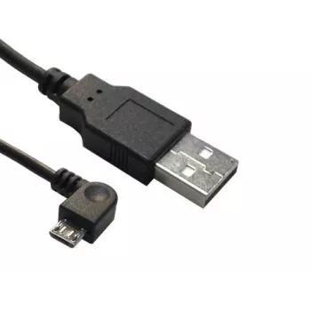 Microconnect USBABMICRO18ANG USB-kaabel USB 2.0 1,8 m USB A Micro-USB B Must