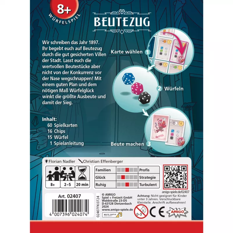 Beutezug, täringumäng