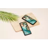 Kaitseümbris iKins Samsung Galaxy Note 20 jaoks — Aqua Agate disain