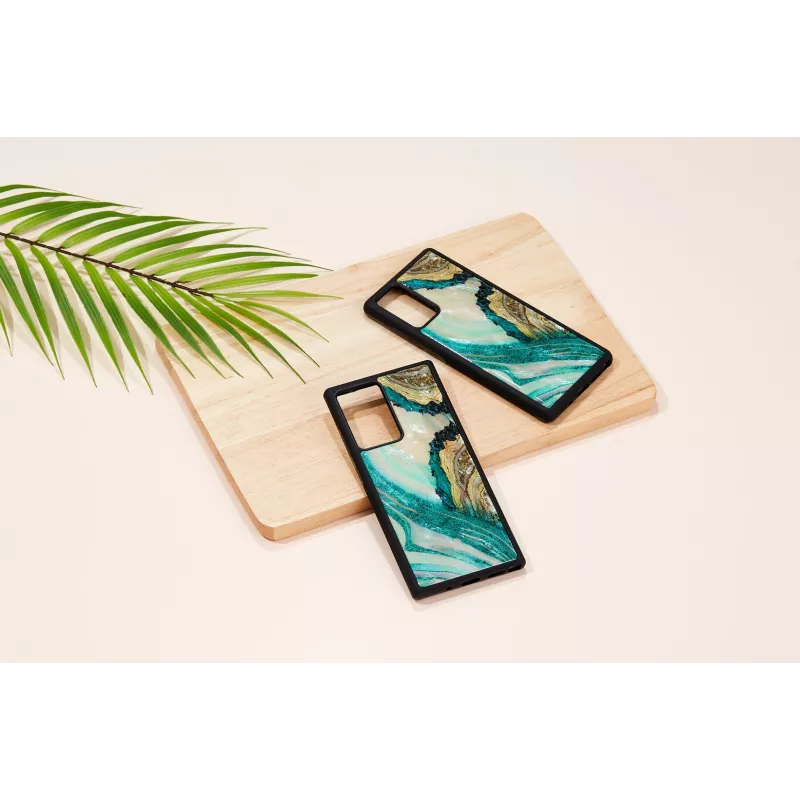 Kaitseümbris iKins Samsung Galaxy Note 20 jaoks — Aqua Agate disain
