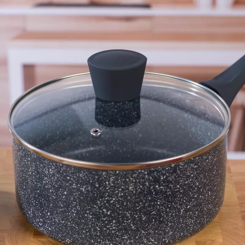 Pannikomplekt Russell Hobbs RH02818EU7, 5-osaline kivist köögitarvikute komplekt