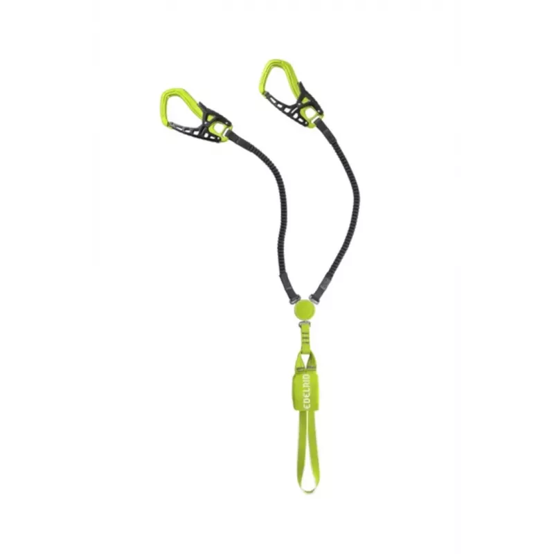 Kukkumist peatav köis Edelrid kaabel COMFORT TRI — must/roheline, 532 g, min kasutaja kaal 40 kg