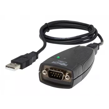 Tripp Lite USA-19HS Keyspan USB-sarjaadapter - USB-A-pistik DB9 RS232-pistikule - 0,91 m - TAA (USA-19HS)