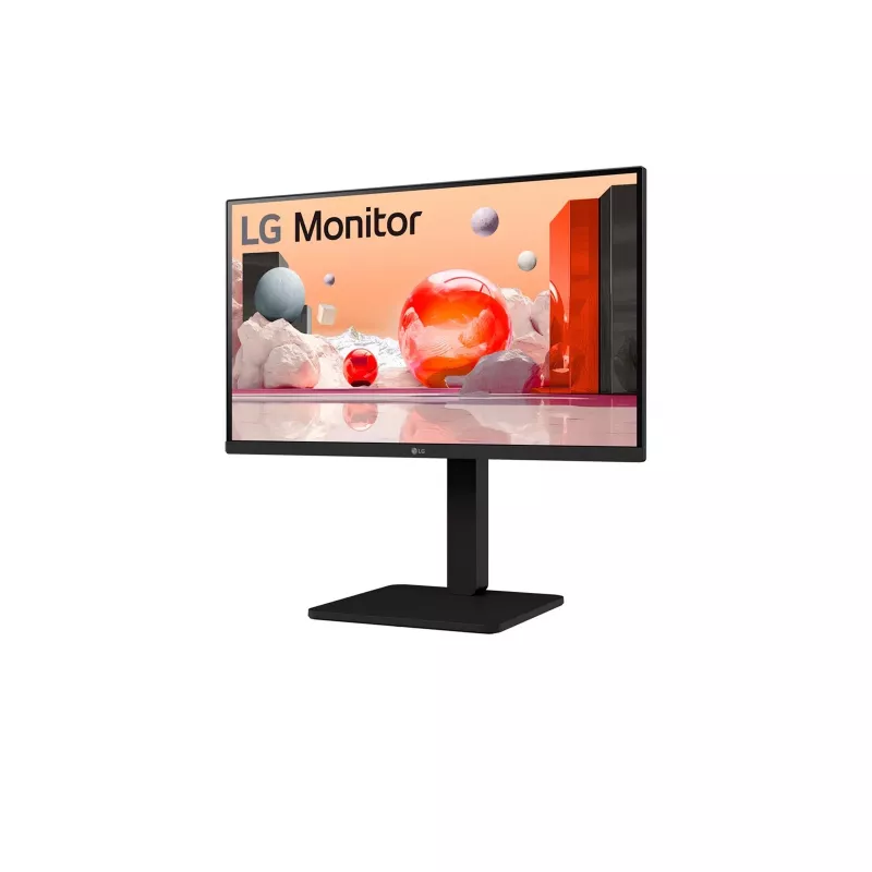 LG 24BA450-B kuvar 60.5 cm (23.8 tolli) 1920 x 1080 pikslit Full HD Must