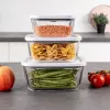 Rommelsbacher vaakumpakendaja klaasnõude komplekt VCG 1, 3-osaline (350 ml, 670 ml, 1100 ml), läbipaistev