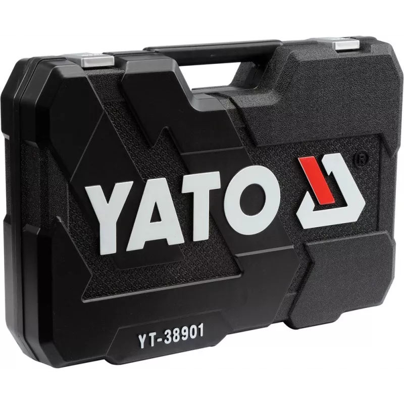 Yato YT-38901 XXL mutrivõtmete/tööriistade komplekt, 1/4–1/2 tolli, 122 tk
