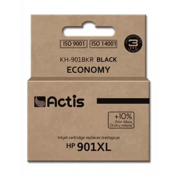 Actis KH-901BKR tint (asendus HP 901XL CC654AE; Standard; 20 ml; must)