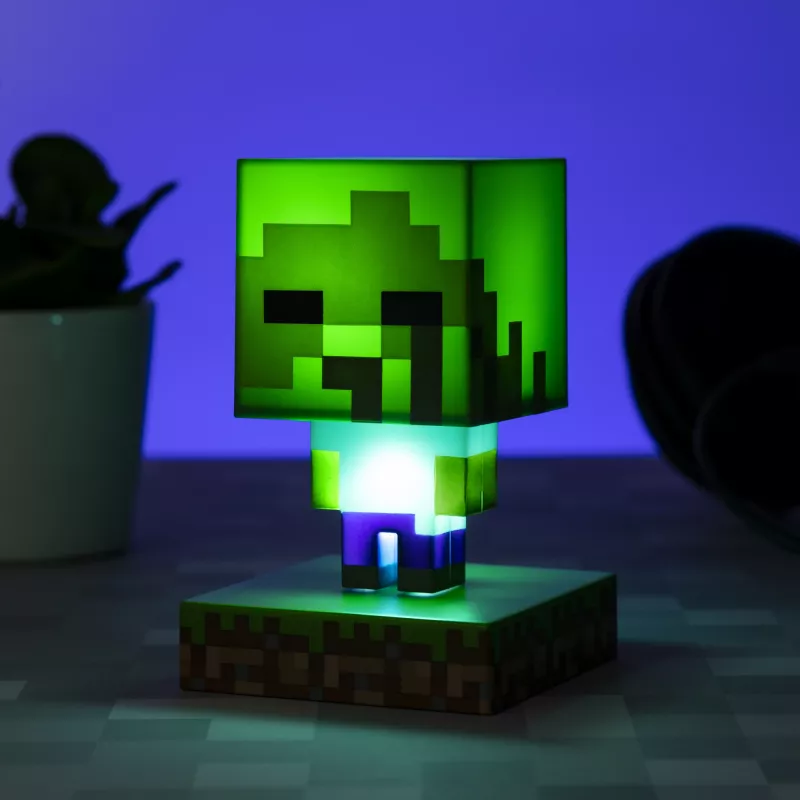 Table lamp Paladone Light Paladone Minecraft Zombie Light PP6592MCFV4 LED
