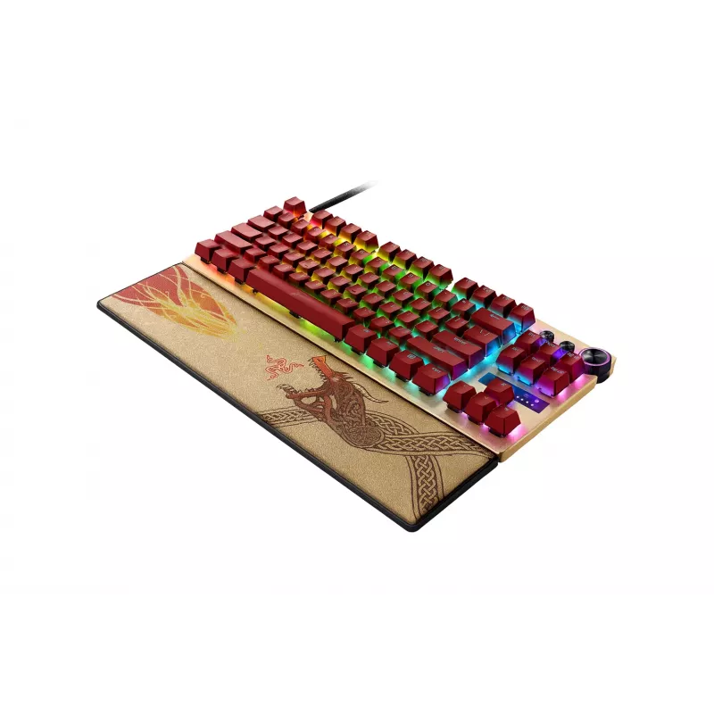 Razer Huntsman V3 Pro Tenkeyless | Mänguklaviatuur | Juhtmega | US | Counter-Strike 2 väljaanne | USB Type-C | Razer Analog Optical Switch Gen-2
