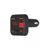 SAVIO FM-saatja, Bluetooth 5.3, QC 3.0 laadija, LED-ekraan, Bass Boost, TR-15, must