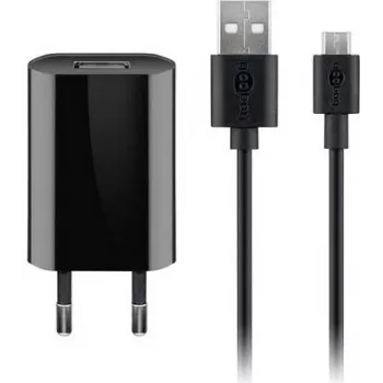 Goobay 44982 laadija mobiilseadmetele siseruumides must (44982)