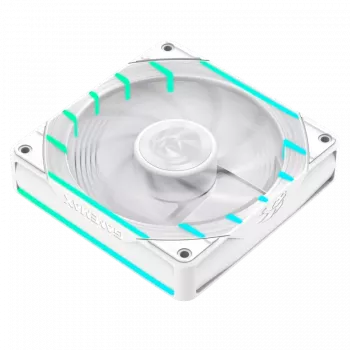 GAMEMAX TORNADO T12 ARGB-RW 120mm Valge Pöördlabadega Korpus Ventilaator