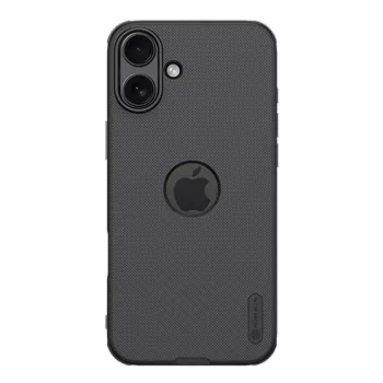 Kaitseümbris Nillkin iPhone 16 Plus Super Frosted Pro — must, õhuke kõva kest