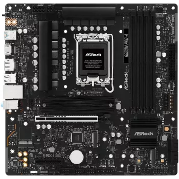 Emaplaat ASRock B860M Pro-A micro ATX — Intel B860, LGA 1851, DDR5, 4 DIMM, kuni 256 GB, 2.5Gb Ethernet