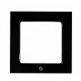 Shelly WF1 Must nutipistik Plastik 80x80x10mm