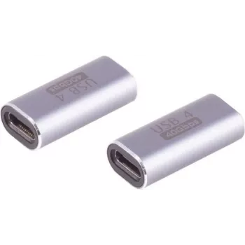 USB-C-pistik ShiverPeaks 14-05038 40 Gbps metallist, kiire andmeedastus