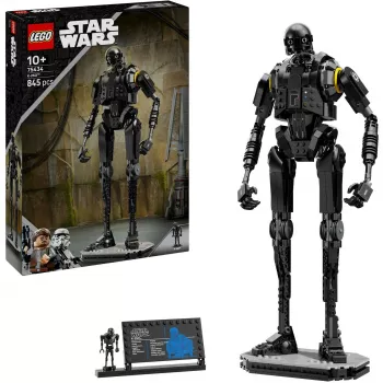 Ehitatav kujuke LEGO Star Wars Turvadroid K-2SO 75434 — 845 osa, kõrgus 410 mm, vanusele 10+