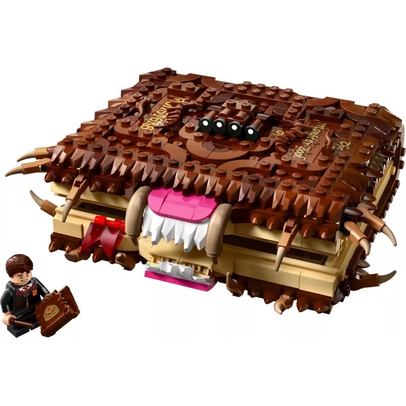 LEGO Harry Potter mängukomplekt Koletiste raamat 76449 — 518 detaili, 1 minifiguur, kinnitatavad hambad