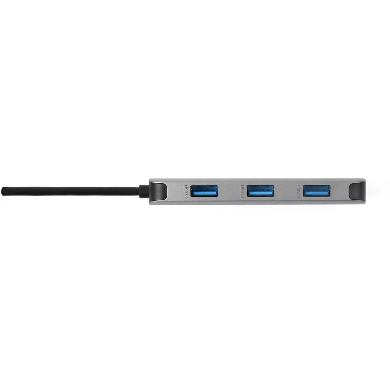 7-ühes USB-C dongel Acer — USB 3.2 Gen 1 USB-C, 3x USB-A, HDMI, SD/microSD, 100 W PD, hõbedane