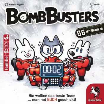 Lauamäng Pegasus Spiele Pegasus Bomb Busters (Spiel des Jahres 2025) – pere strateegiamäng