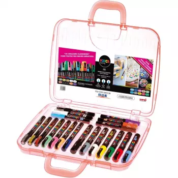 POSCA 186817 komplekt värvipliiatsid — sorteeritud värvid, 20 tk